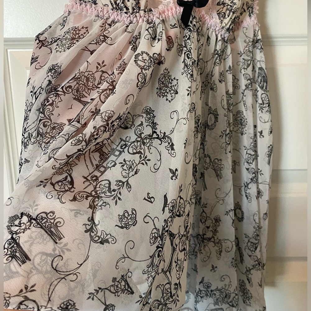 VS Pink & Black Babydoll - Picture 3 of 5